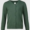 Green Pointelle Knit Cardigan 6 years