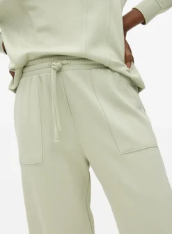Green Seam Scuba Co-ord Lounge Bottoms S