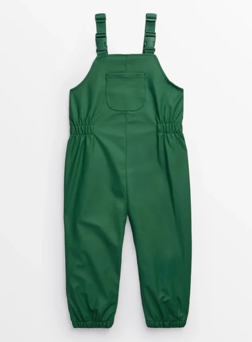 Green Shower Resistant Salopettes 1-2 years