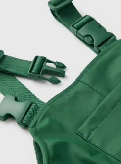 Green Shower Resistant Salopettes 1-2 years