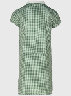 Green Sporty Gingham Dress 2 Pack 5 years
