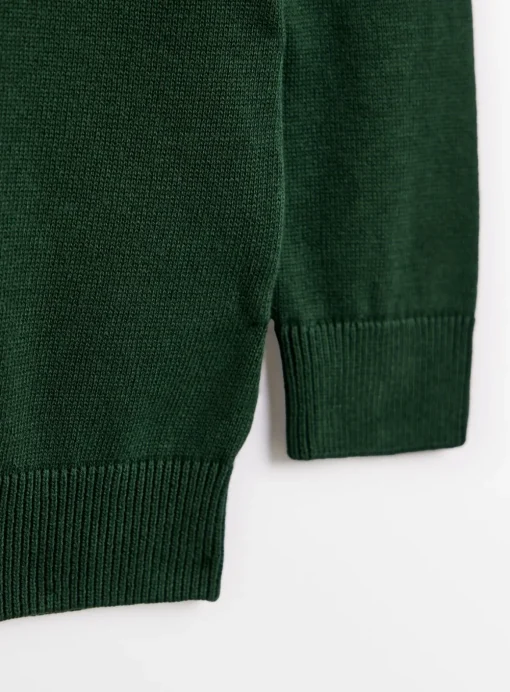 Green V-Neck Jumper 2 Pack 4 years