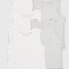 Grey & White Vests 5 Pack 2-3 years