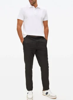 Grey Belted Chino Trousers 36S
