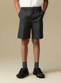 Grey Classic School Shorts 2 Pack 5 years
