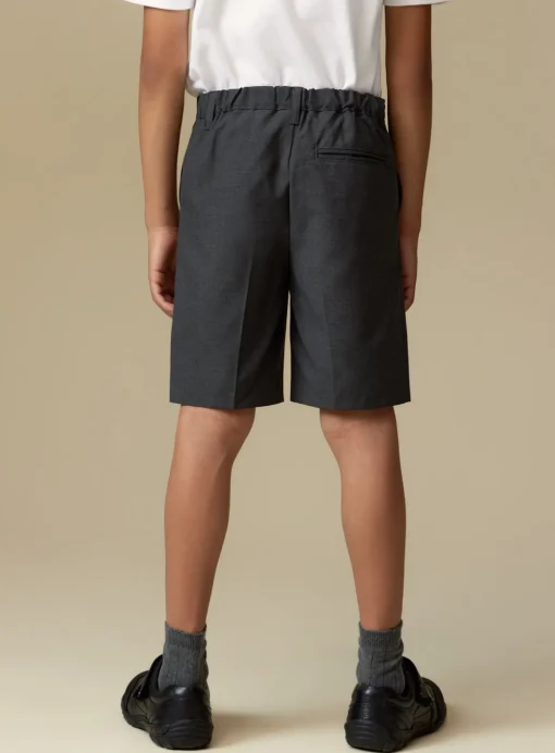 Grey Classic School Shorts 2 Pack 5 years