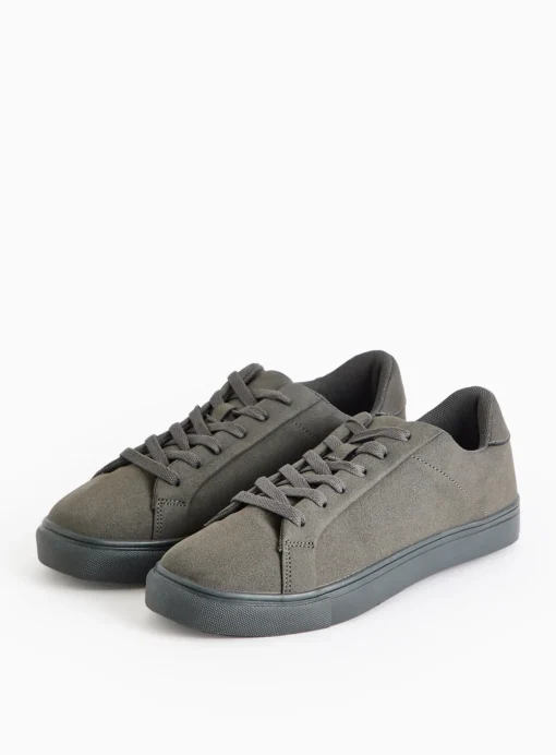 Grey Cupsole Trainers 10