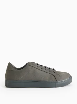 Grey Cupsole Trainers 10