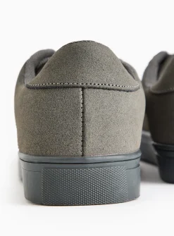 Grey Cupsole Trainers 10