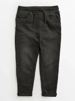 Grey Denim Jogger Jeans 1 year