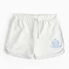 Grey Drawstring Lounge Shorts 8-9 years