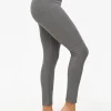 Grey Fleece Maximum-Warmth Thermal Leggings M