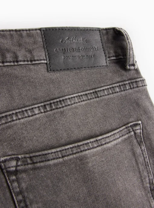 Grey Flexi-Stretch Denim Jeans 40S