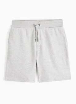 Grey Jersey Drawstring Shorts XXXL