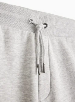 Grey Jersey Drawstring Shorts XXXL