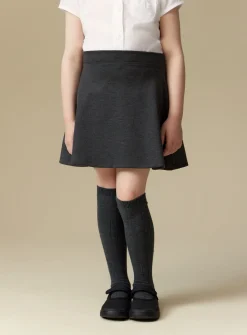 Grey Jersey Skater Skirt 4 Pack 4 years