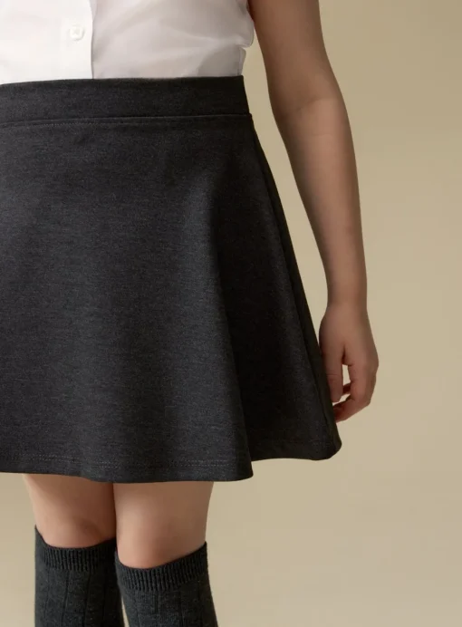 Grey Jersey Skater Skirt 4 Pack 4 years