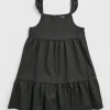 Grey Jersey Tiered Ruffle School Dress 9 years