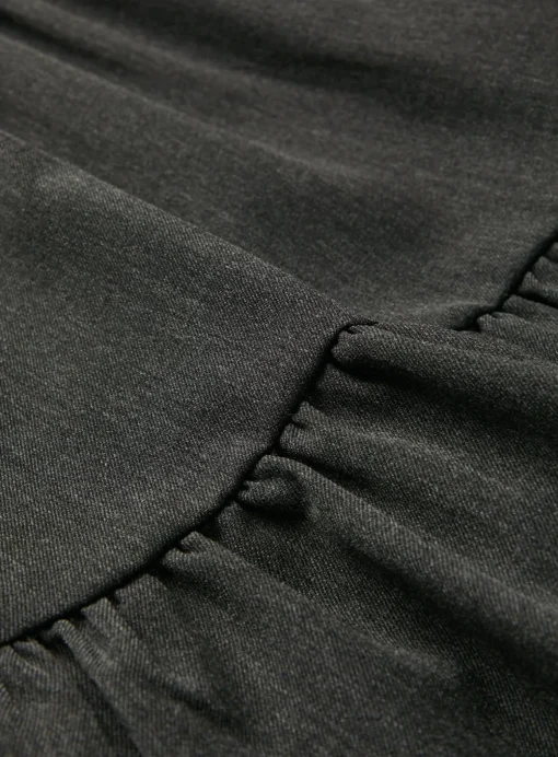 Grey Jersey Tiered Ruffle School Dress 9 years