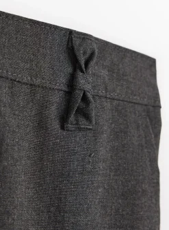 Grey Longer Leg Reinforced Knee Trousers 5 years