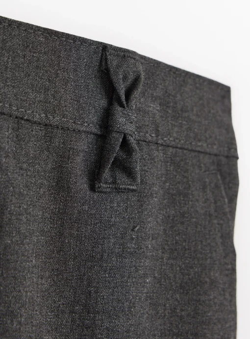 Grey Longer Leg Reinforced Knee Trousers 5 years