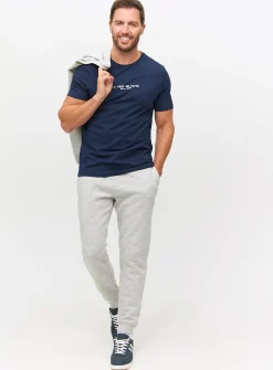 Grey Marl Core Cuffed Joggers XXL