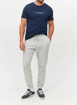 Grey Marl Core Cuffed Joggers XXL