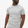 Grey Marl Elevated T-Shirt L