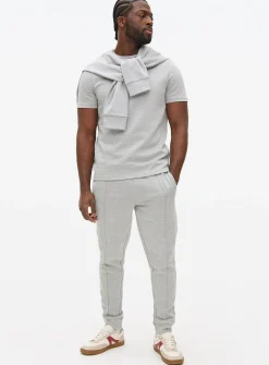 Grey Marl Elevated T-Shirt L