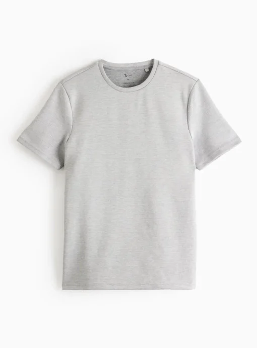 Grey Marl Elevated T-Shirt L