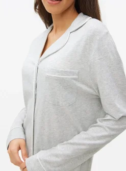 Grey Marl Modal Blend Nightshirt XL