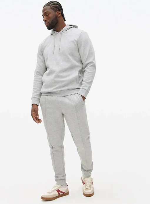 Grey Overhead Hoodie L