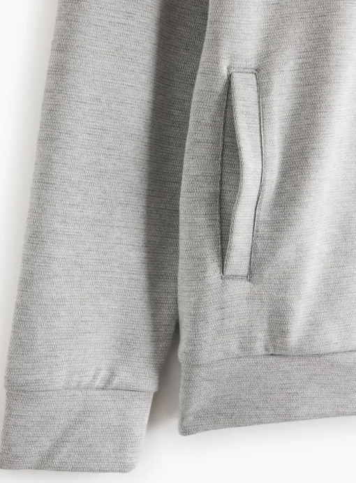 Grey Overhead Hoodie L