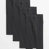 Grey Reinforced Knee Skinny Trousers 4 Pack 4 years