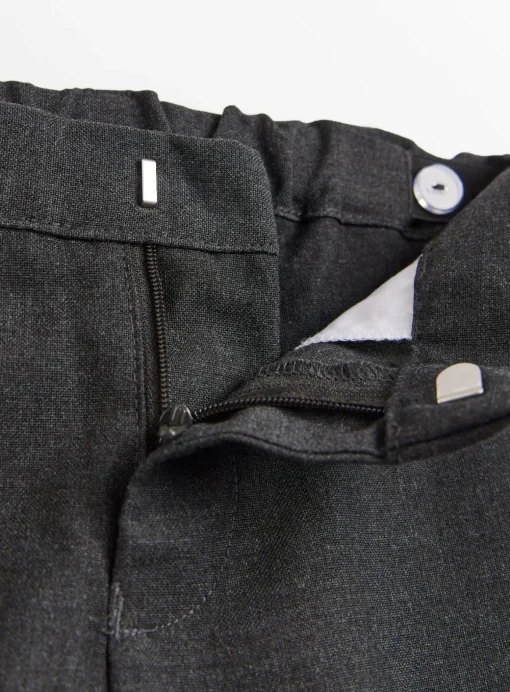 Grey Reinforced Knee Skinny Trousers 4 Pack 4 years
