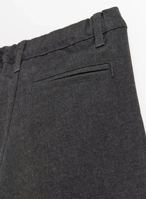 Grey Reinforced Knee Skinny Trousers 4 Pack 4 years