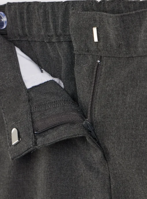Grey Reinforced Knee Woven Trousers 2 Pack 4 years