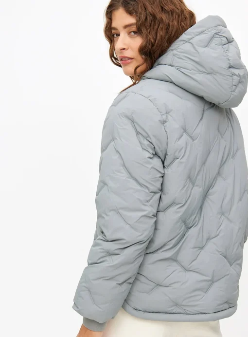 Grey Short Padded Jacket XL