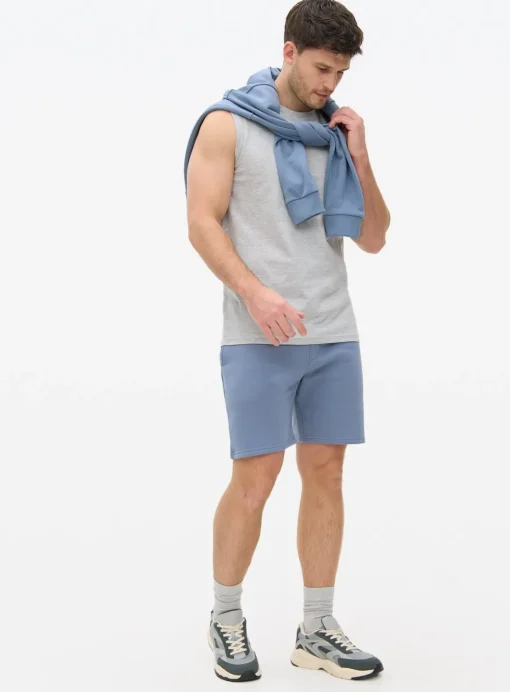 Grey Sleeveless Tank Top XXL