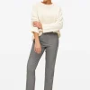 Grey Slim Fit Tailored Trousers 12R