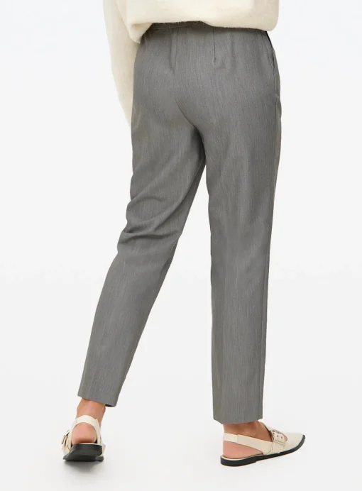 Grey Slim Fit Tailored Trousers 12R