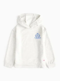 Grey Slogan Lounge Hoodie 7-8 years