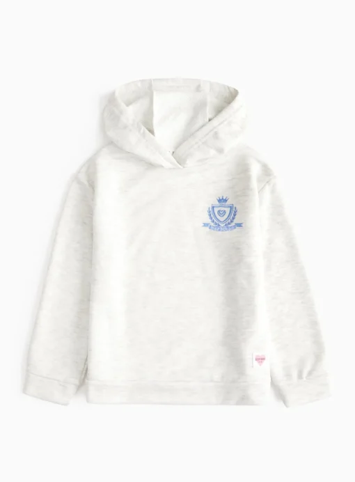 Grey Slogan Lounge Hoodie 7-8 years