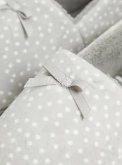Grey Spot Full Slippers With Arch Support 5