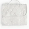 Grey Star Print Quilted Changing Mat One Size