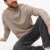 Grey Tokyo Slogan Sweatshirt L