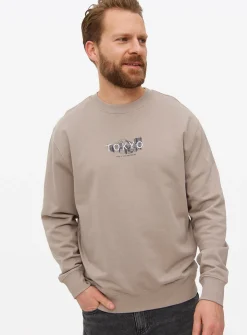 Grey Tokyo Slogan Sweatshirt L