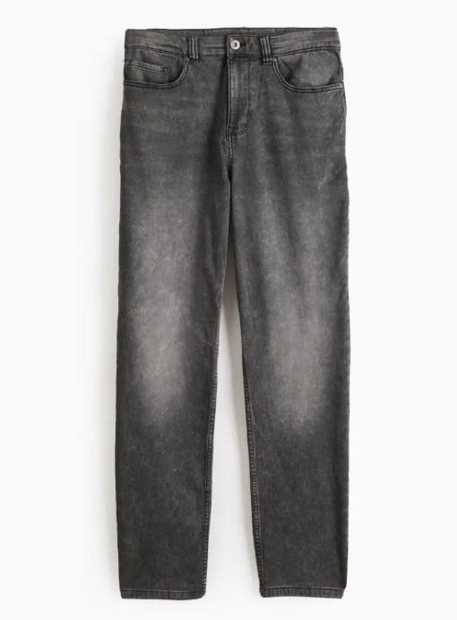 Grey Ultimate Comfort Straight Leg Jeans 38R