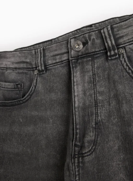 Grey Ultimate Comfort Straight Leg Jeans 38R
