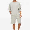 Grey Waffle Co-ord Pyjama Top XL